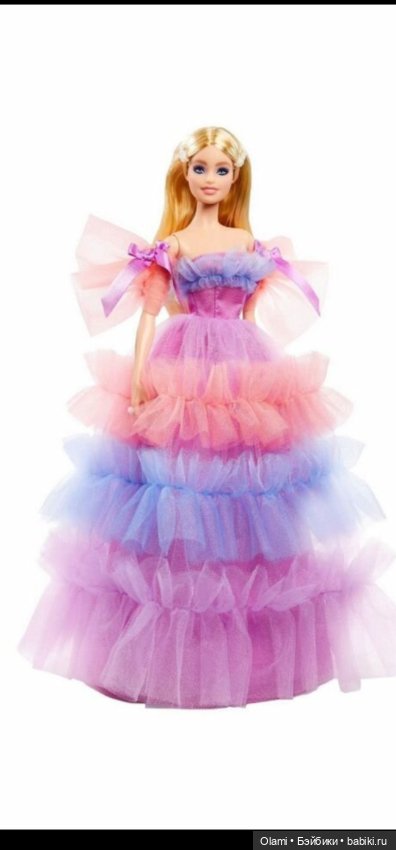 Кукла Barbie Пожелания ко дню рождения 2021 GTJ85 (фото 5)