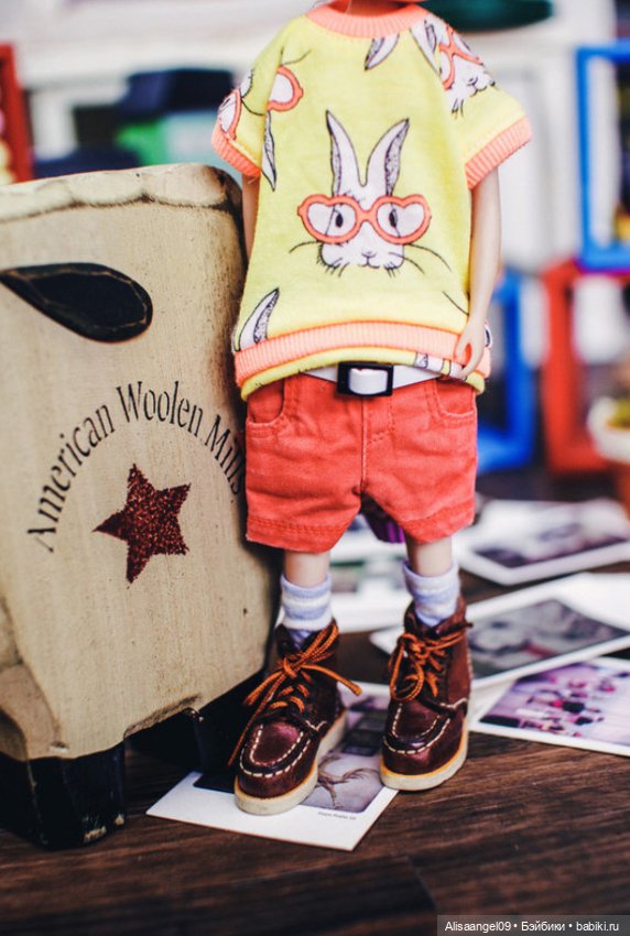 Футболка и двое шорт на блайз