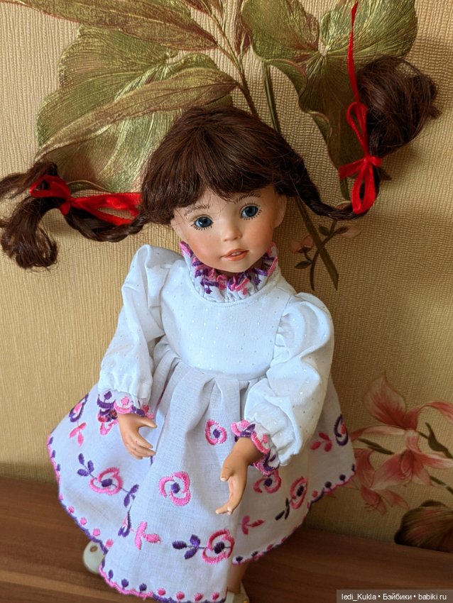 Фарфоровая кукла Diana Effner (фото 4)