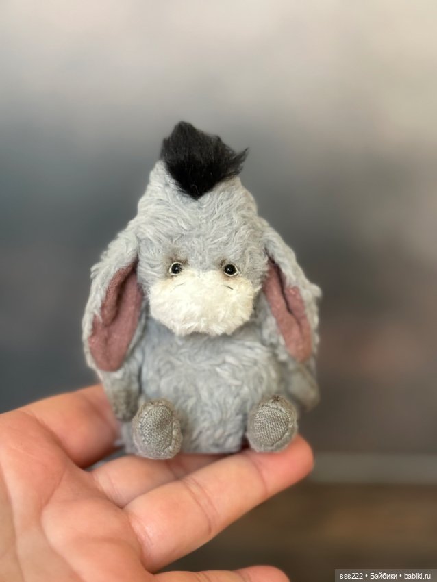 Маленький ослик Иа — Авторские игрушки (фото 6)