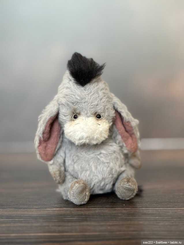 Маленький ослик Иа — Авторские игрушки (фото 5)