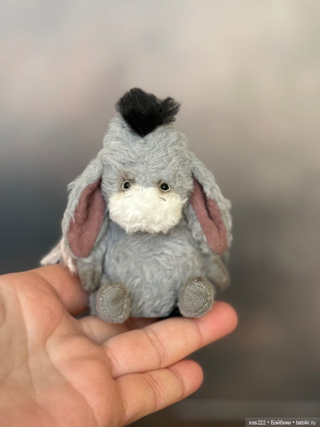 Маленький ослик Иа — Авторские игрушки (фото 3)