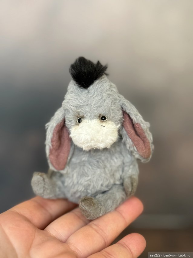 Маленький ослик Иа — Авторские игрушки (фото 4)