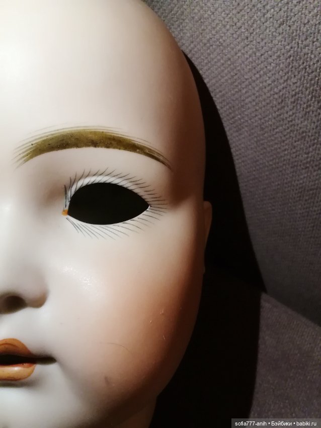 Большая голова в реставрацию для немецкой куклы фабрики Kammer Reinhardt молд 192 (фото 3)