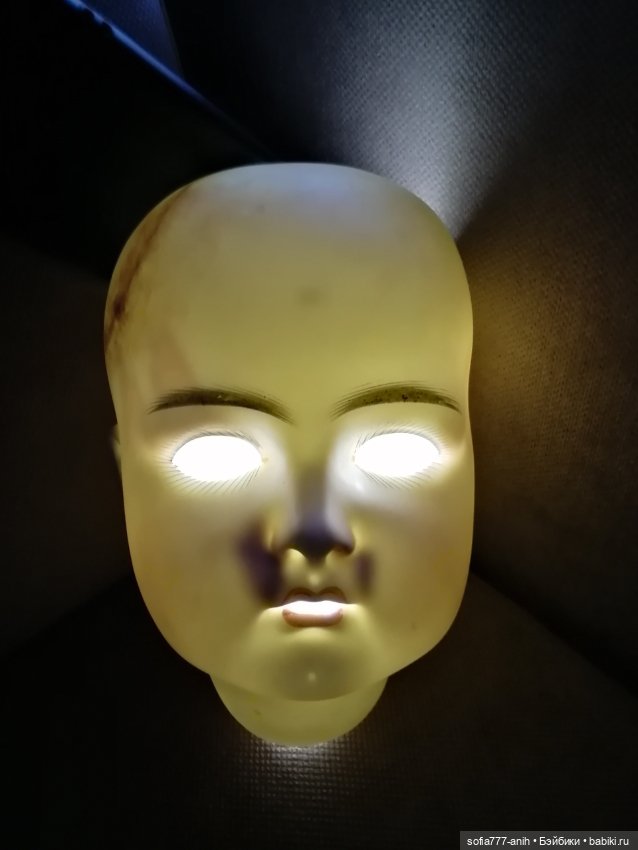 Большая голова в реставрацию для немецкой куклы фабрики Kammer Reinhardt молд 192 (фото 9)