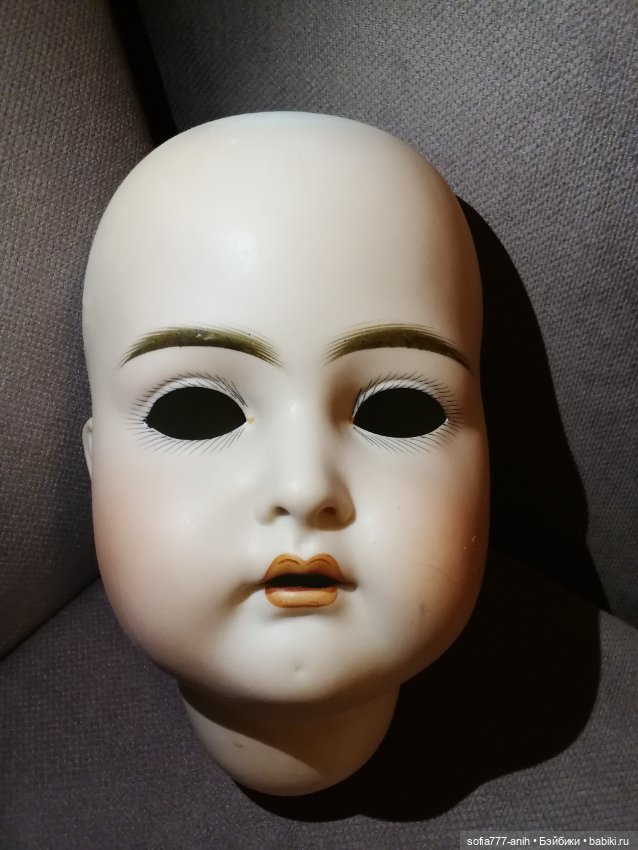 Большая голова в реставрацию для немецкой куклы фабрики Kammer Reinhardt молд 192