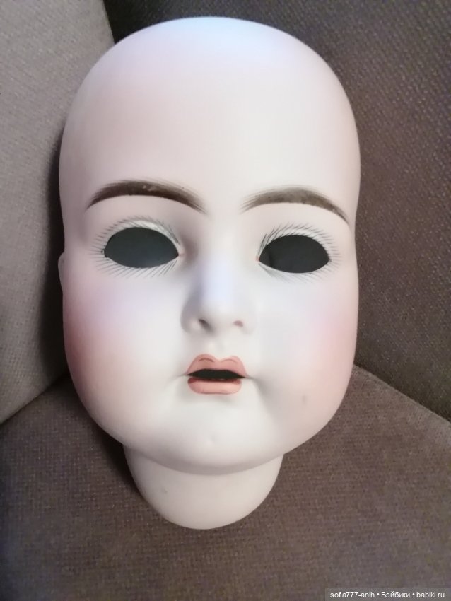 Большая голова в реставрацию для немецкой куклы фабрики Kammer Reinhardt молд 192 (фото 2)