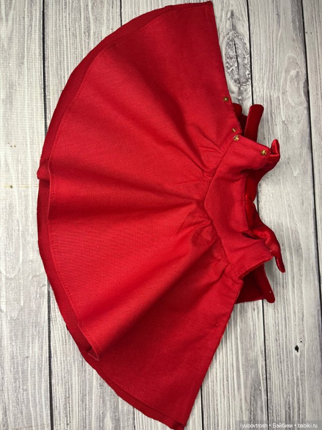 Платье бархатное для Бонеки (фото 10)