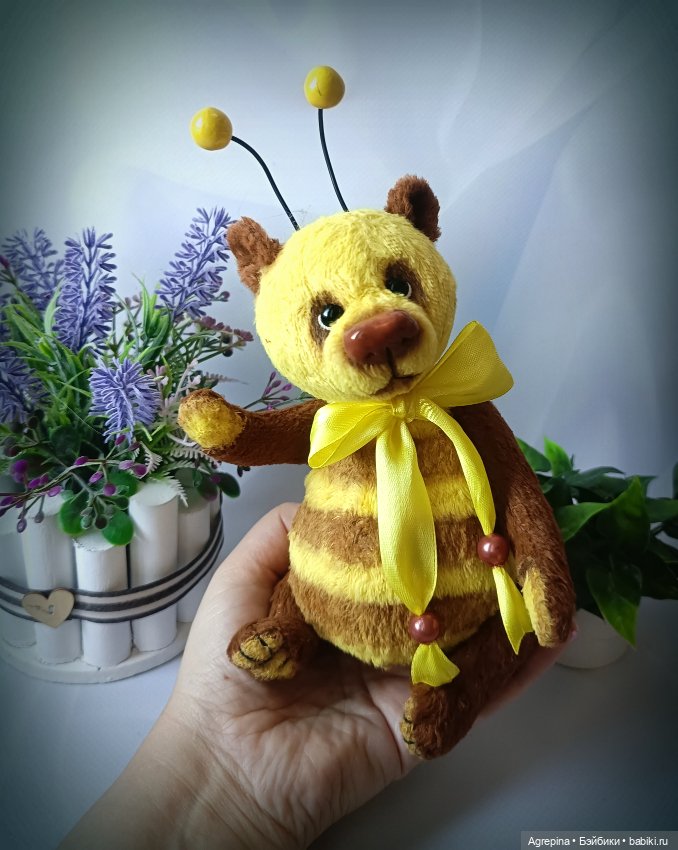 Мишка Жу — Авторские игрушки (фото 4)