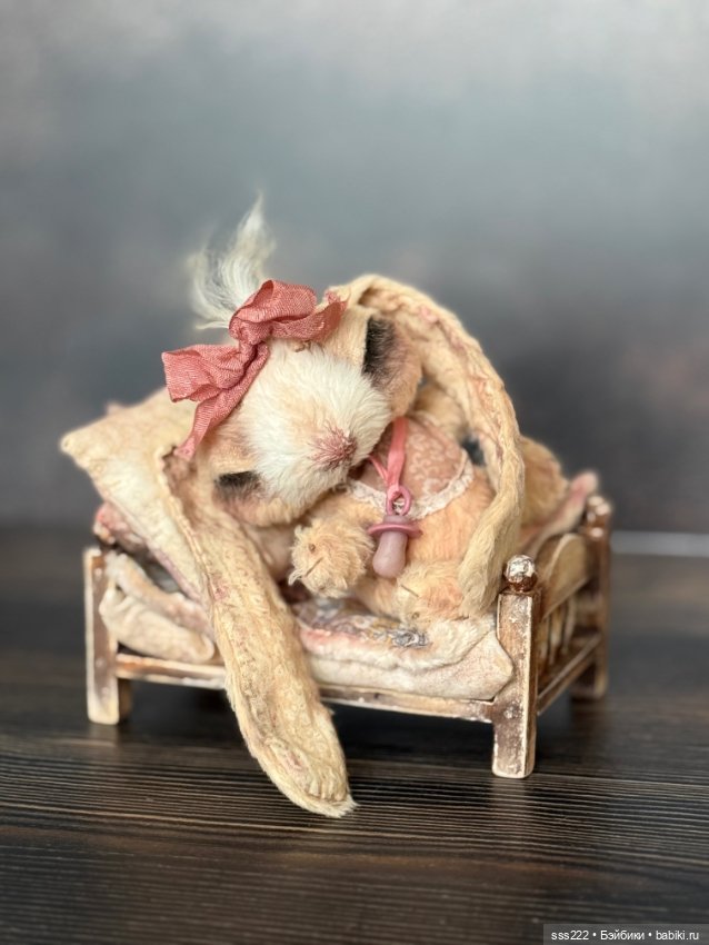 Спящий зайчик Ани Колыхаловой (фото 6)