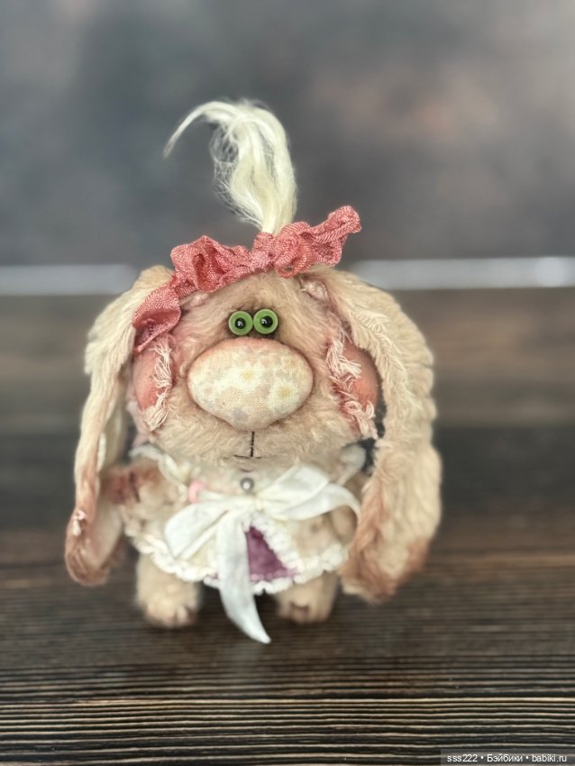 Зайчик Оли Колыхаловой — Авторские игрушки