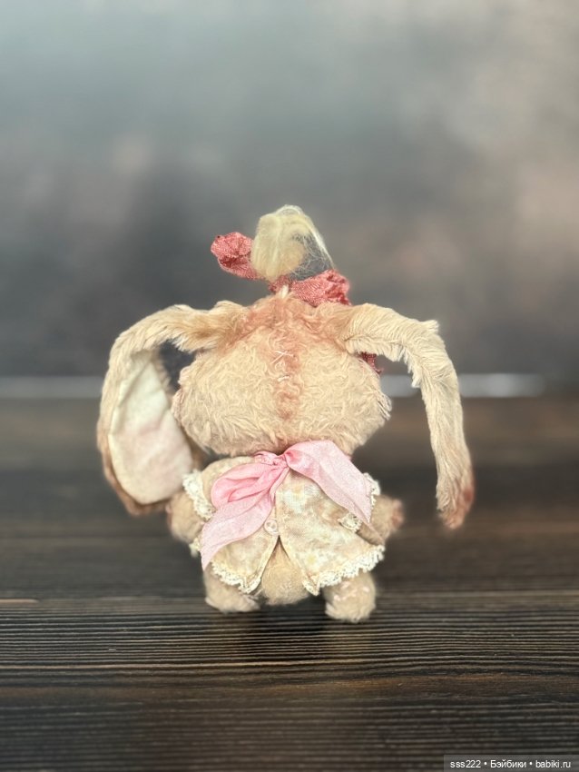 Зайчик Оли Колыхаловой — Авторские игрушки (фото 7)