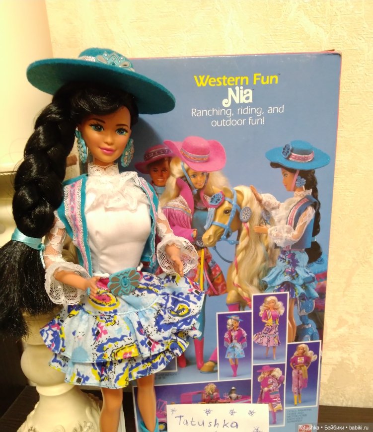 Nia western fun 1989 — Винтажные куклы и игрушки детства (фото 4)