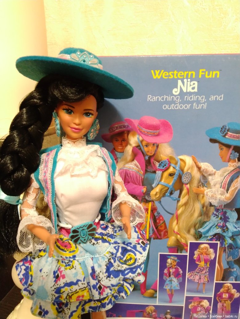 Nia western fun 1989 — Винтажные куклы и игрушки детства (фото 2)