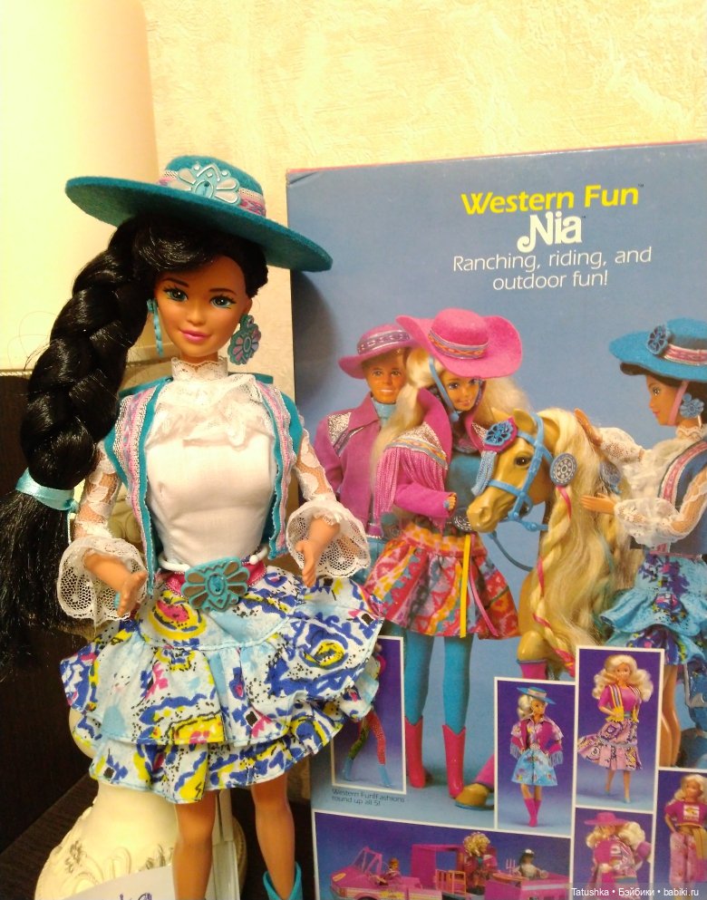 Nia western fun 1989 — Винтажные куклы и игрушки детства (фото 5)