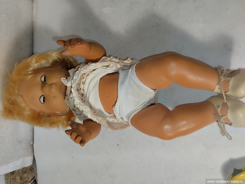 Кукла ГДР В родном Полностью резиновая (фото 6)
