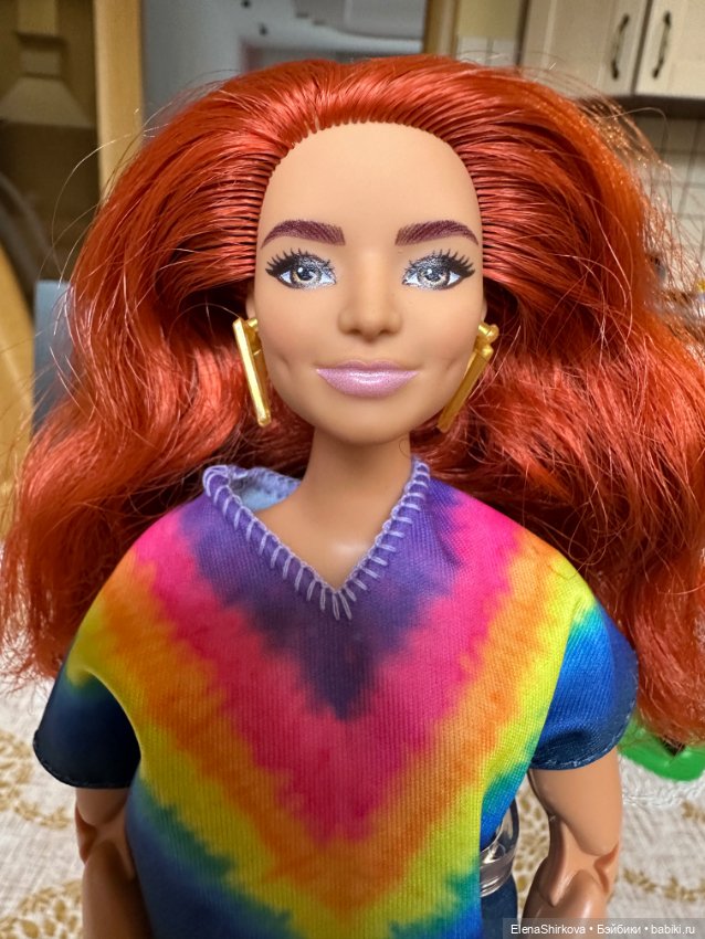 Barbie Fashionistas 141 на теле мтм пышки танцовщицы (фото 4)