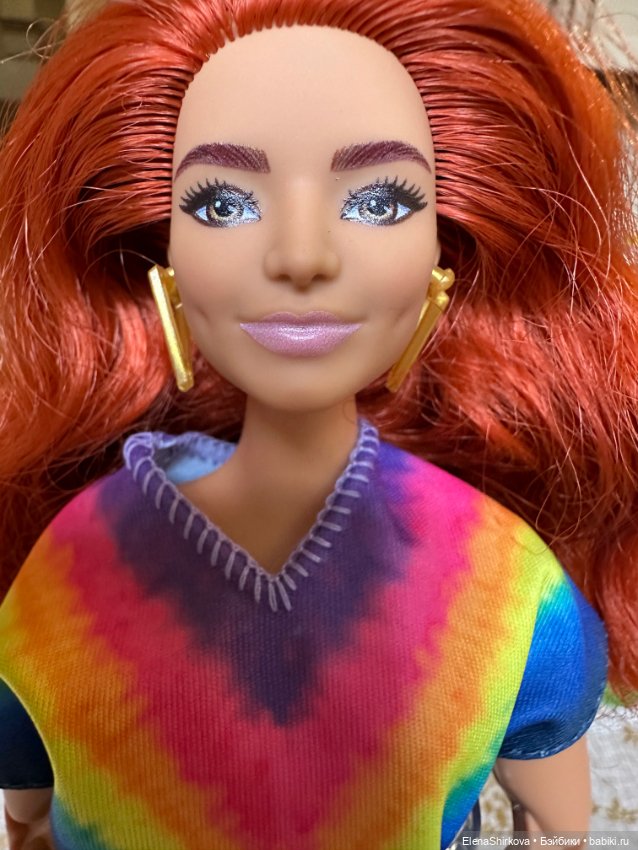 Barbie Fashionistas 141 на теле мтм пышки танцовщицы (фото 7)