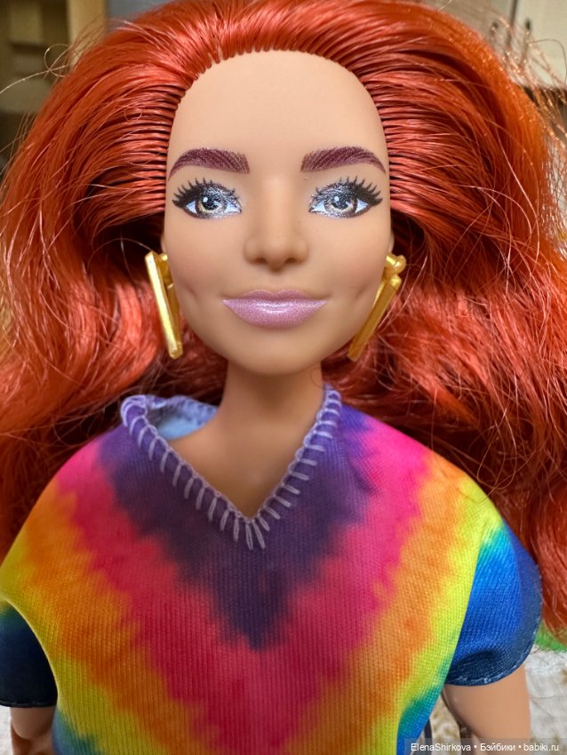 Barbie Fashionistas 141 на теле мтм пышки танцовщицы (фото 5)