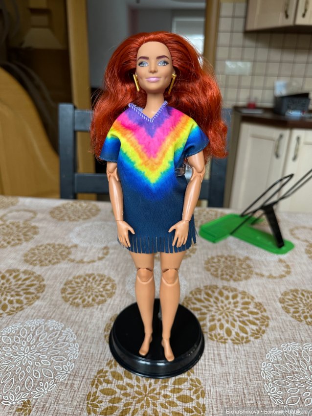 Barbie Fashionistas 141 на теле мтм пышки танцовщицы