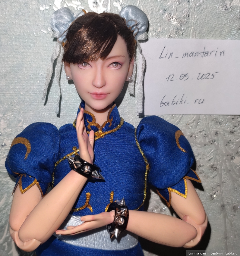 Кукла Chun-li — ООАК (кастом куклы)
