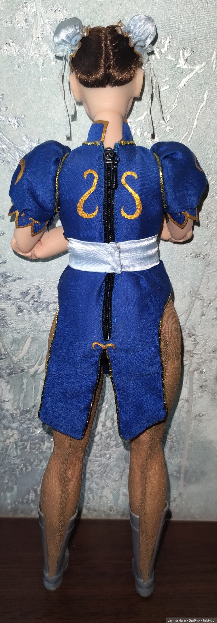 Кукла Chun-li — ООАК (кастом куклы) (фото 4)