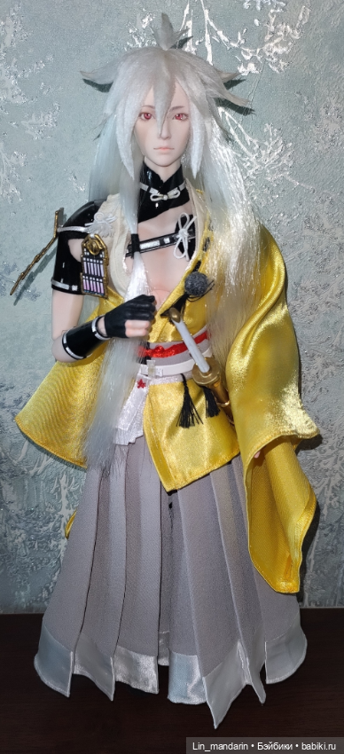 Кукла лис Когицунемару — ООАК (кастом куклы) (фото 3)