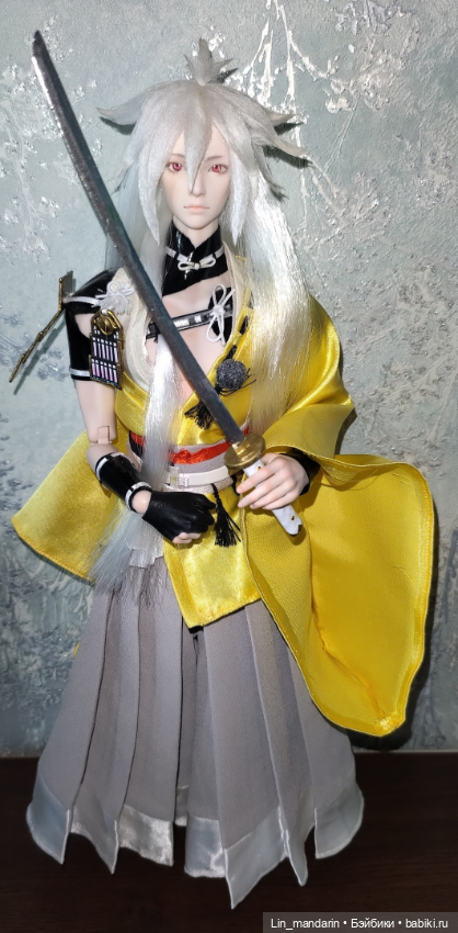 Кукла лис Когицунемару — ООАК (кастом куклы) (фото 4)