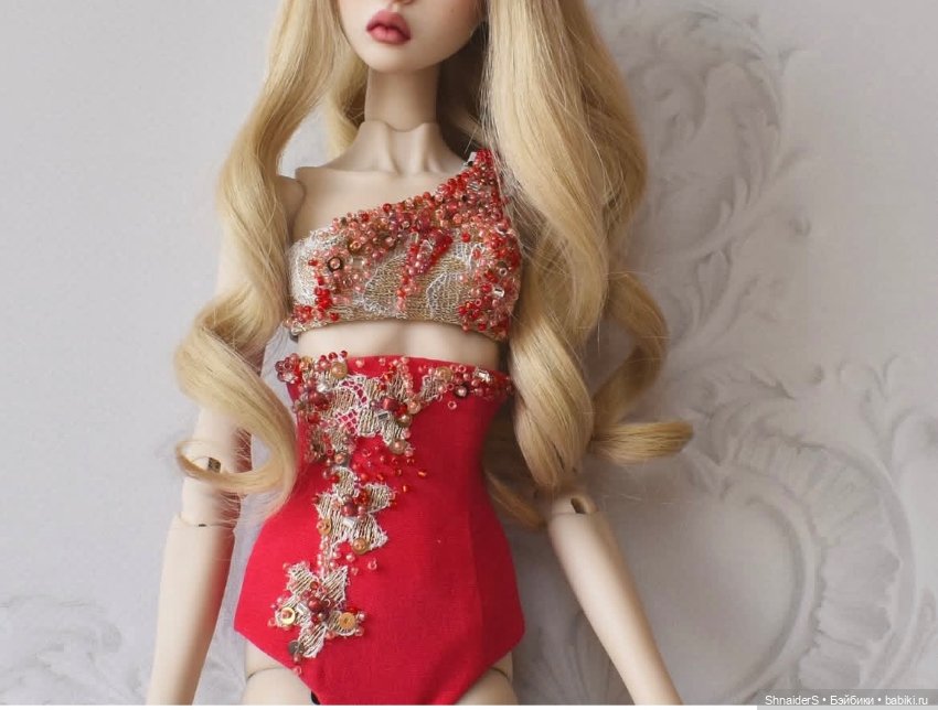 Комплект авторского белья для Popovy Sisters