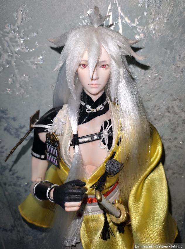 Кукла лис Когицунемару — ООАК (кастом куклы) (фото 2)