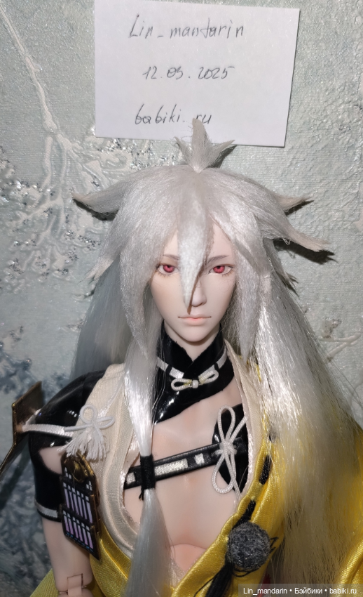 Кукла лис Когицунемару — ООАК (кастом куклы) (фото 7)