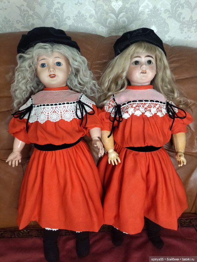 !Скидка! Платье для антикварной куклы