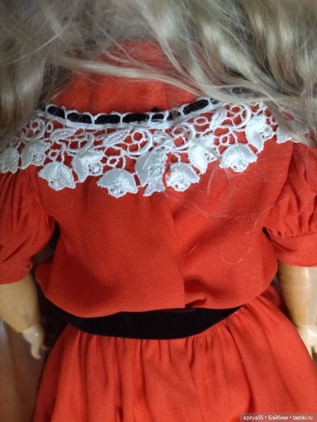 !Скидка! Платье для антикварной куклы (фото 7)