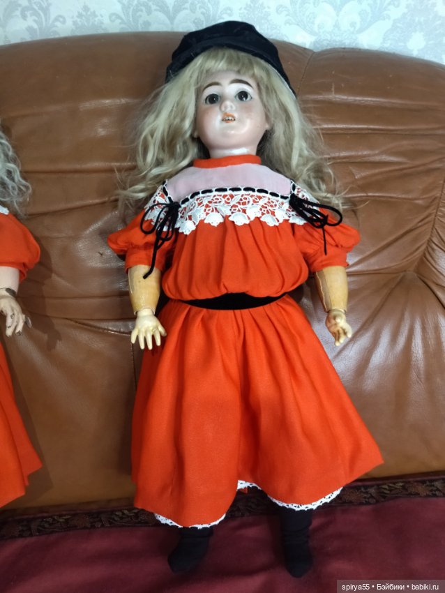 !Скидка! Платье для антикварной куклы (фото 4)