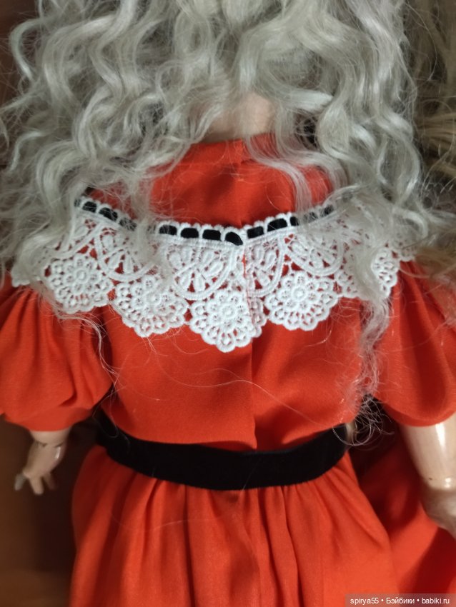 !Скидка! Платье для антикварной куклы (фото 6)