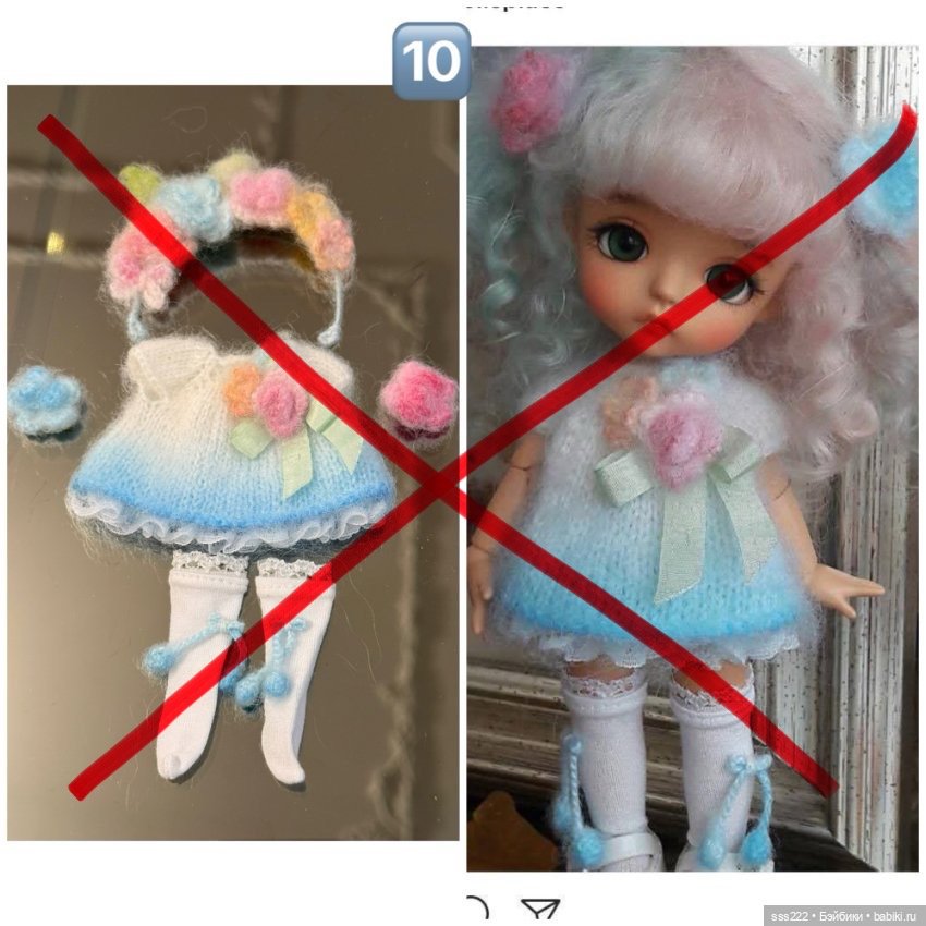 Красивые наряды для кукол 16-17 см