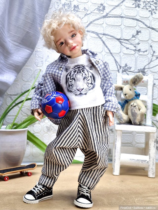 Макс .Шарнирный мальчуган из серии "Крош FinistDoll"