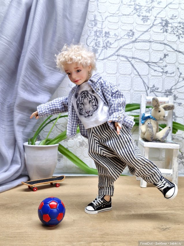 Макс .Шарнирный мальчуган из серии "Крош FinistDoll" (фото 2)