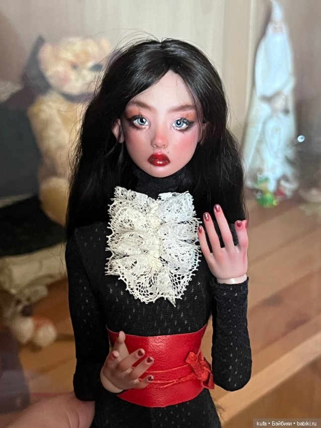 Луна Vasilek doll🩶 — Авторские куклы BJD (фото 5)
