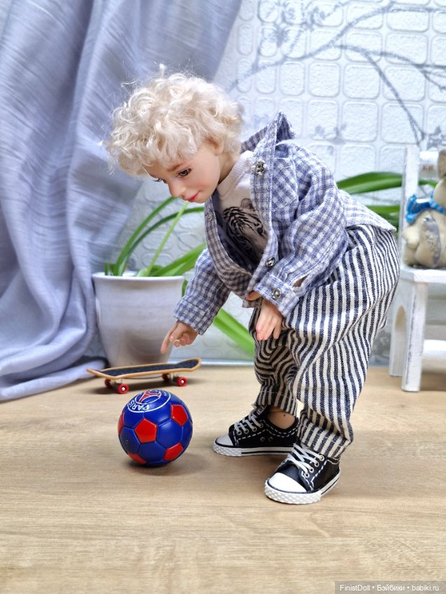 Макс .Шарнирный мальчуган из серии "Крош FinistDoll" (фото 7)
