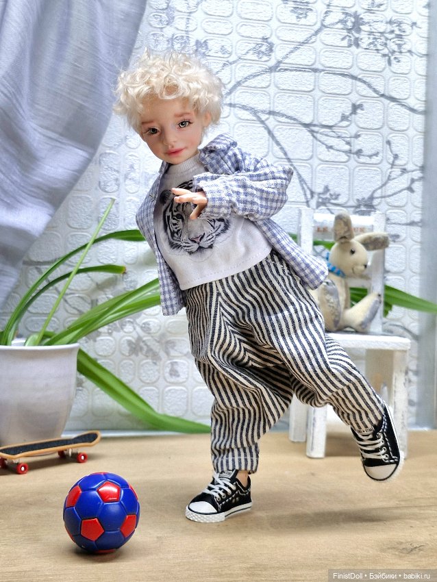 Макс .Шарнирный мальчуган из серии "Крош FinistDoll" (фото 8)
