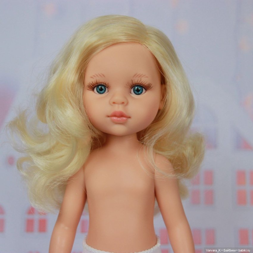 Paola Reina, Клаудия с голубыми глазами, 32 см, № 1 (фото 9)