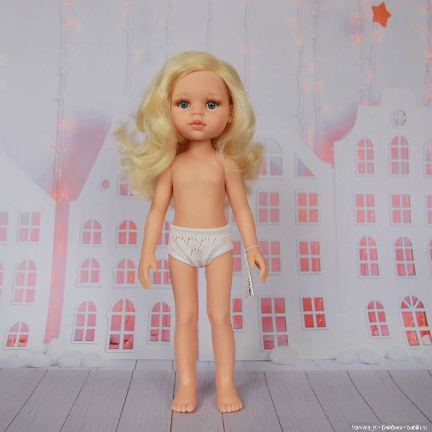 Paola Reina, Клаудия с голубыми глазами, 32 см, № 1 (фото 7)