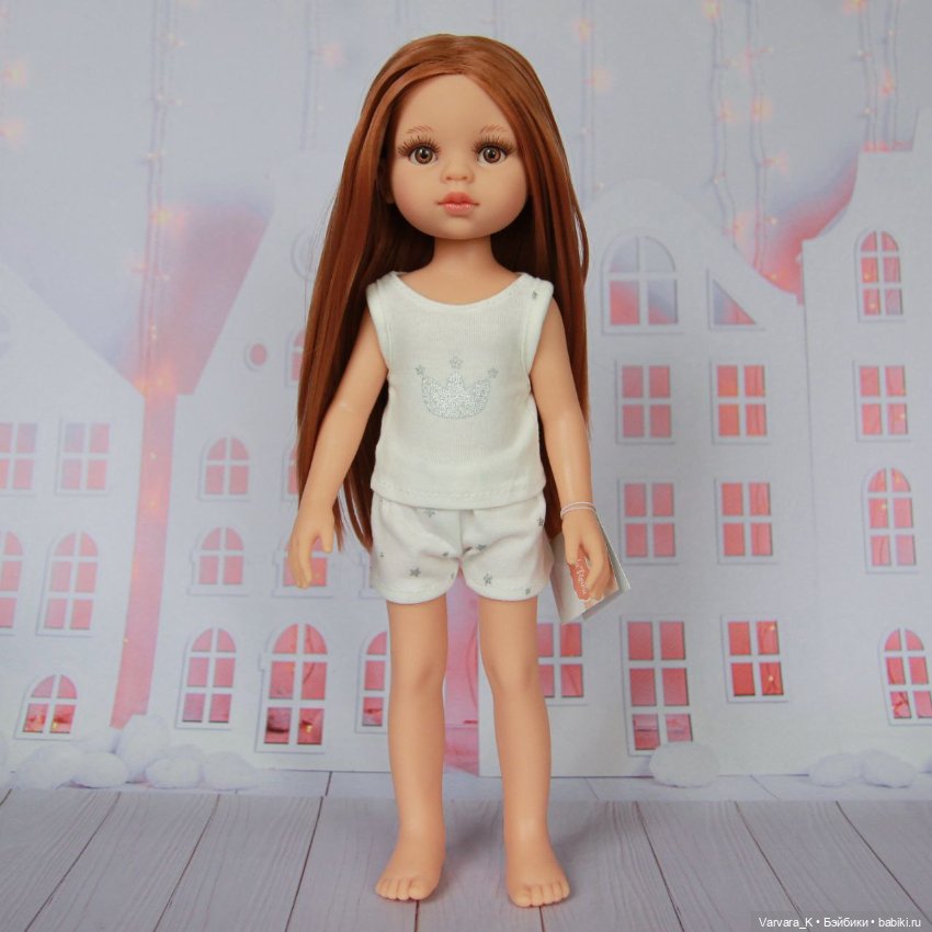 Paola Reina Кукла Кристи, 32 см, в пижаме , 2025, № 1