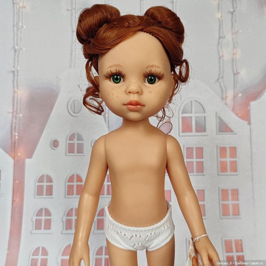 Paola Reina, кукла Кристи с буклями, № 4, 32 см, арт 14442