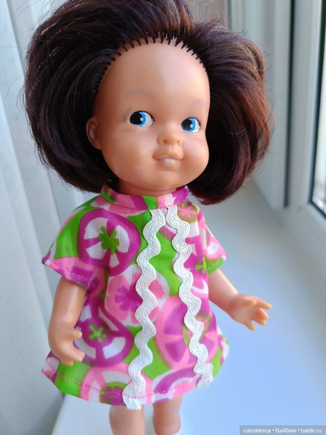 Редкая кукла ГДР, 23 см, Rauenschtein, Криворучка (фото 8)