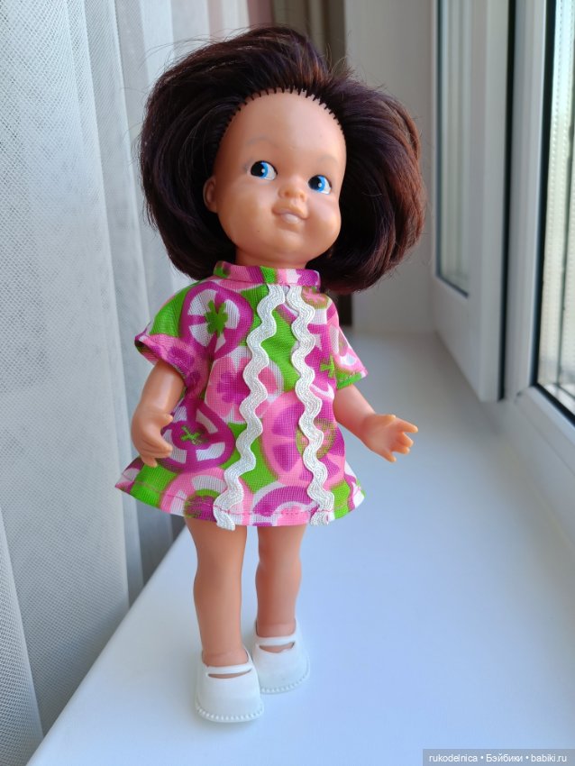 Редкая кукла ГДР, 23 см, Rauenschtein, Криворучка (фото 7)