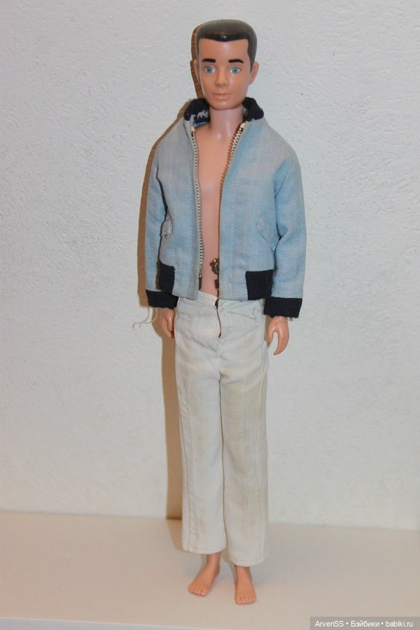 Ранний винтажный Кен (Ken molded crew cut - Ken Brunette)