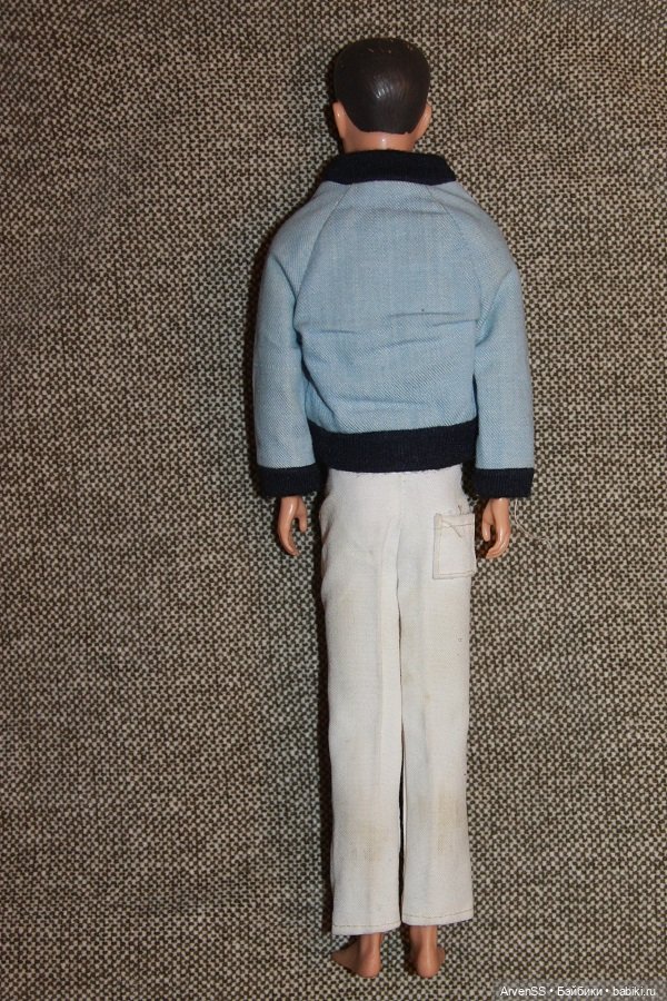 Ранний винтажный Кен (Ken molded crew cut - Ken Brunette) (фото 5)