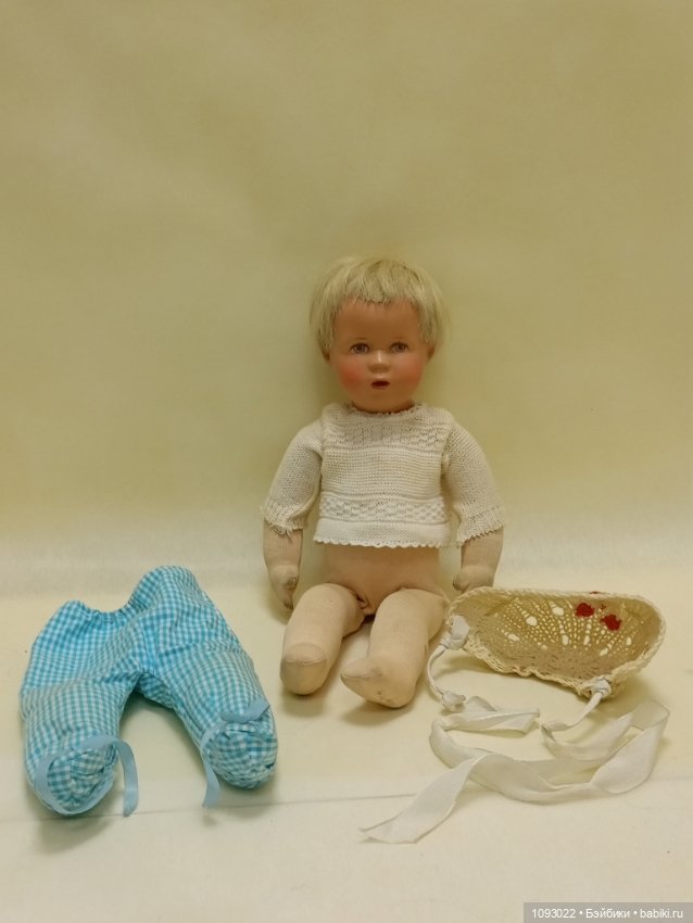 Малышок от Käthe Kruse, — Винтажные куклы и игрушки детства (фото 3)